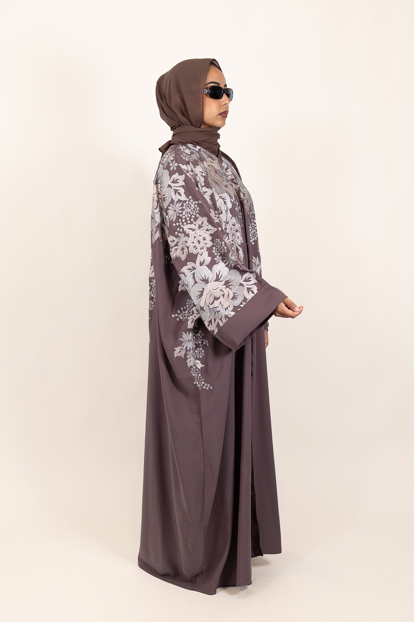 Abaya Feriel Marron