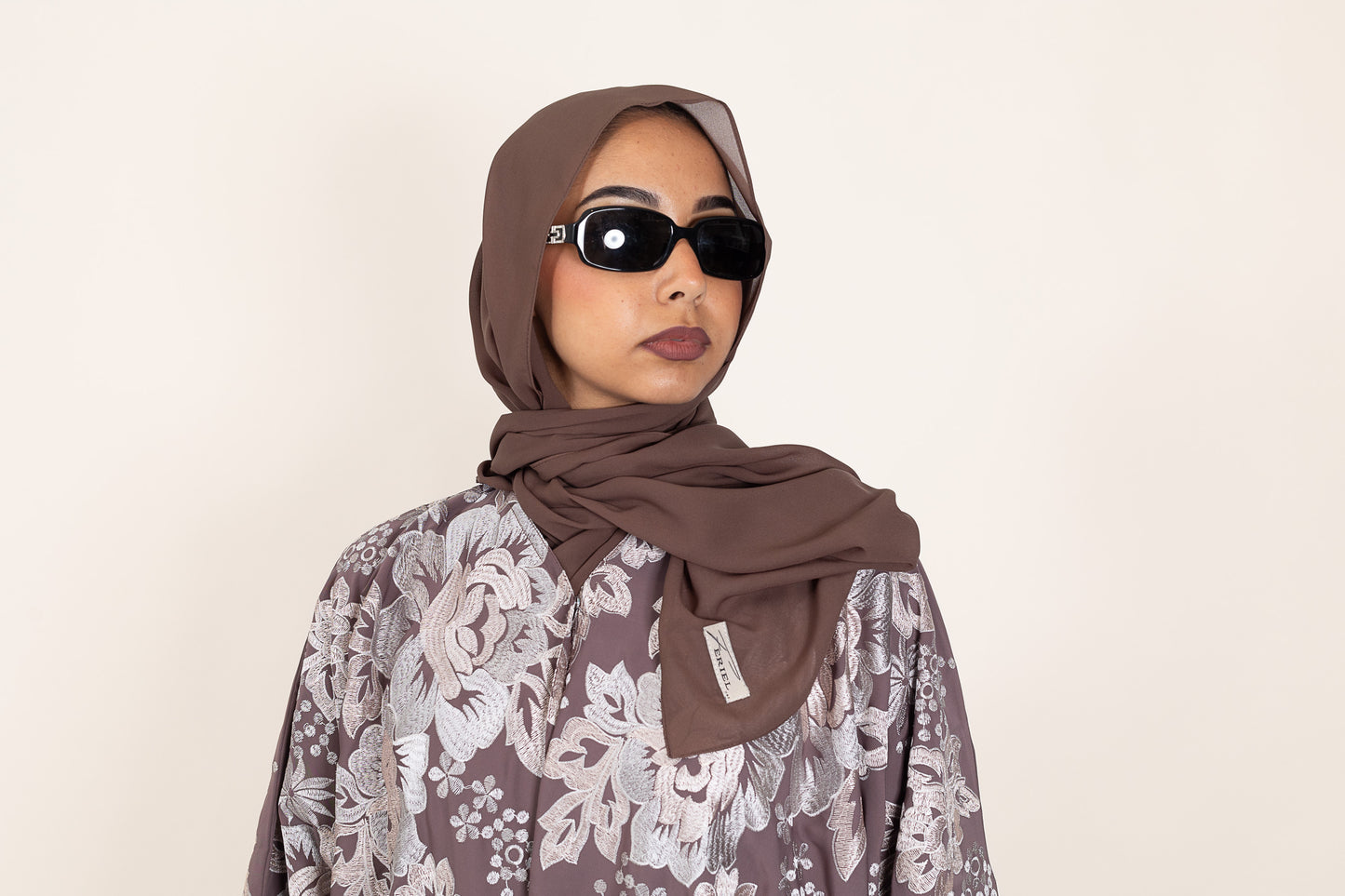 Abaya Feriel Marron