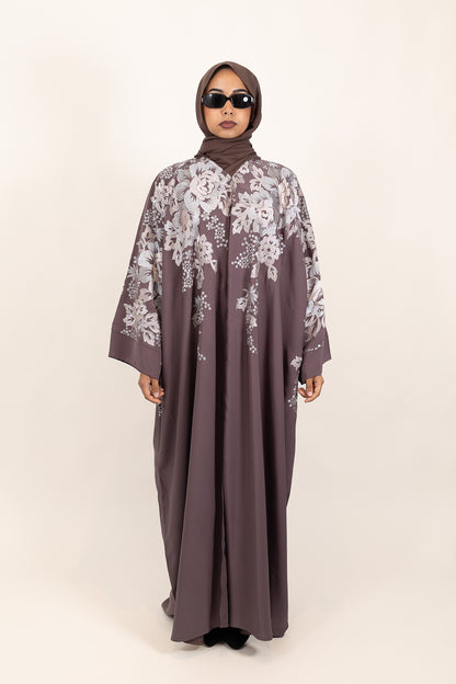 Abaya Feriel Marron