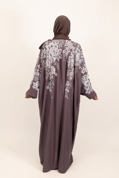 Abaya Feriel Marron