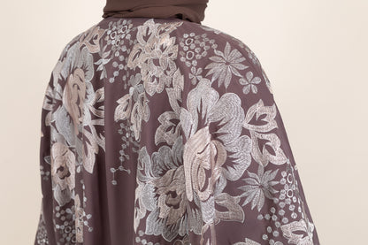 Abaya Feriel Marron