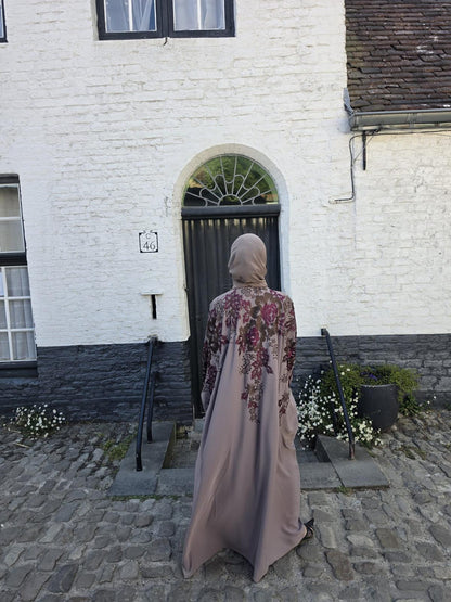 Abaya Feriel Old Pink